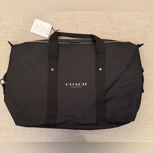 Coach Fragrance Black Duffel Bag